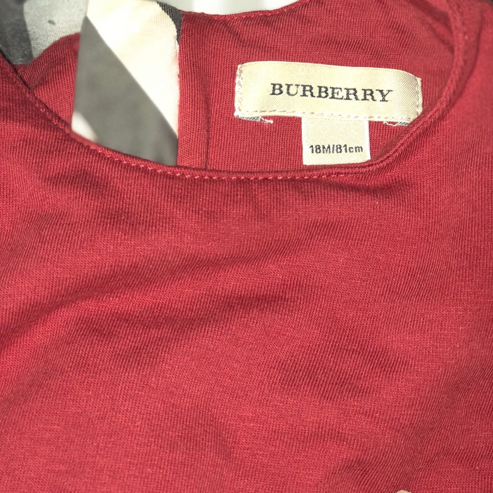 A Baby Burberry dress